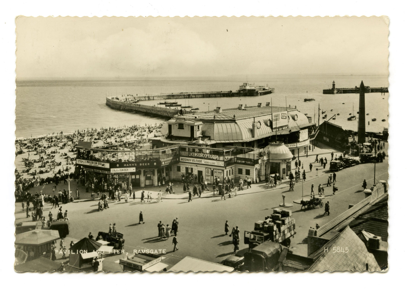 Pavillion Ramsgate Day Postcard
