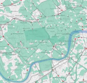 Conservation Area map of London