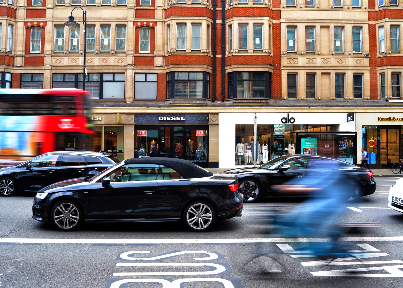 edit road with bus and bike